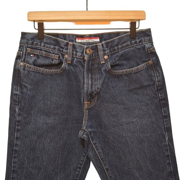 Tommy Hilfiger Relaxed Fit Straight Leg Jeans in Rinse Wash Sz 31x32 - Picture 3 of 11